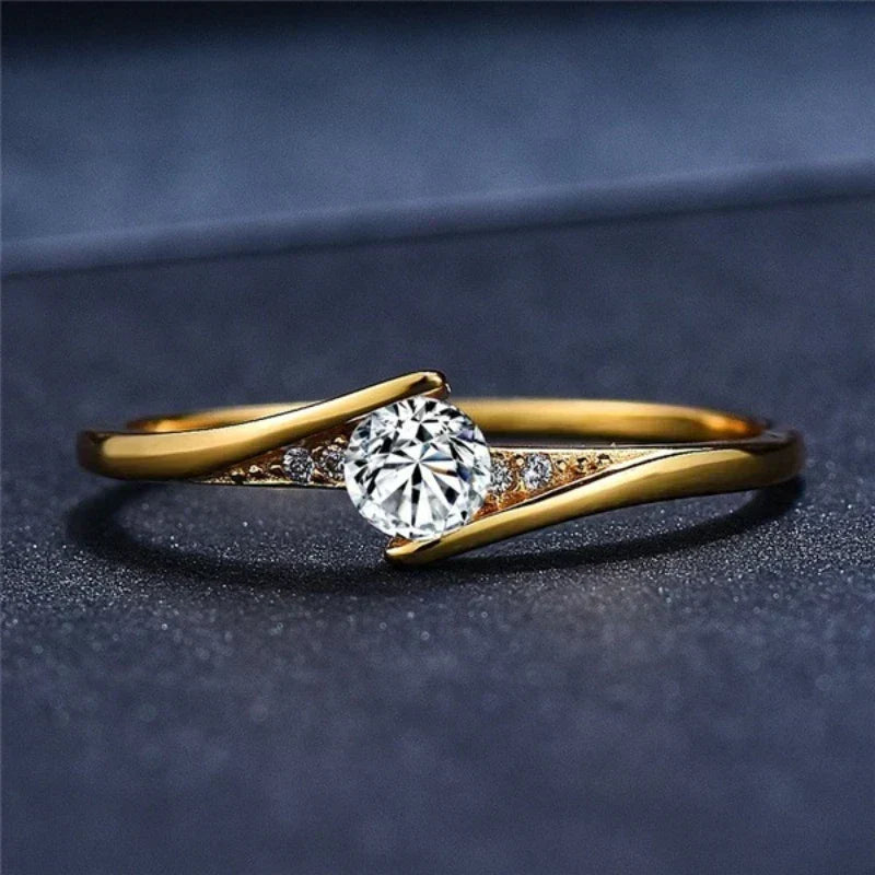 Crystal Crown Ring