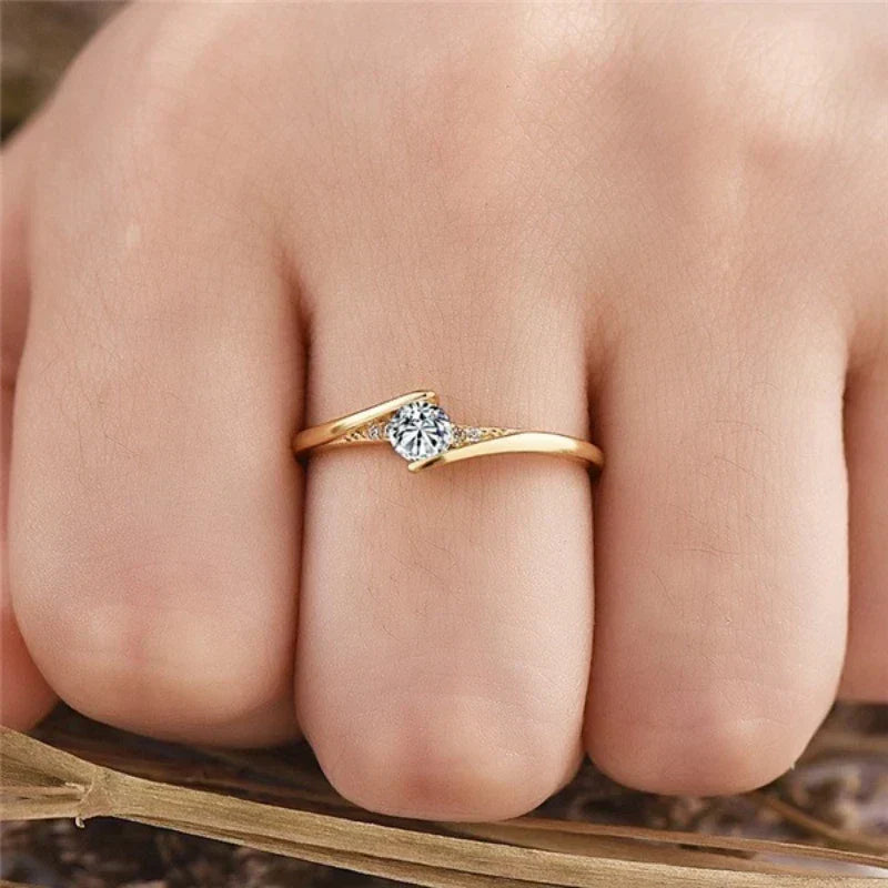 Crystal Crown Ring