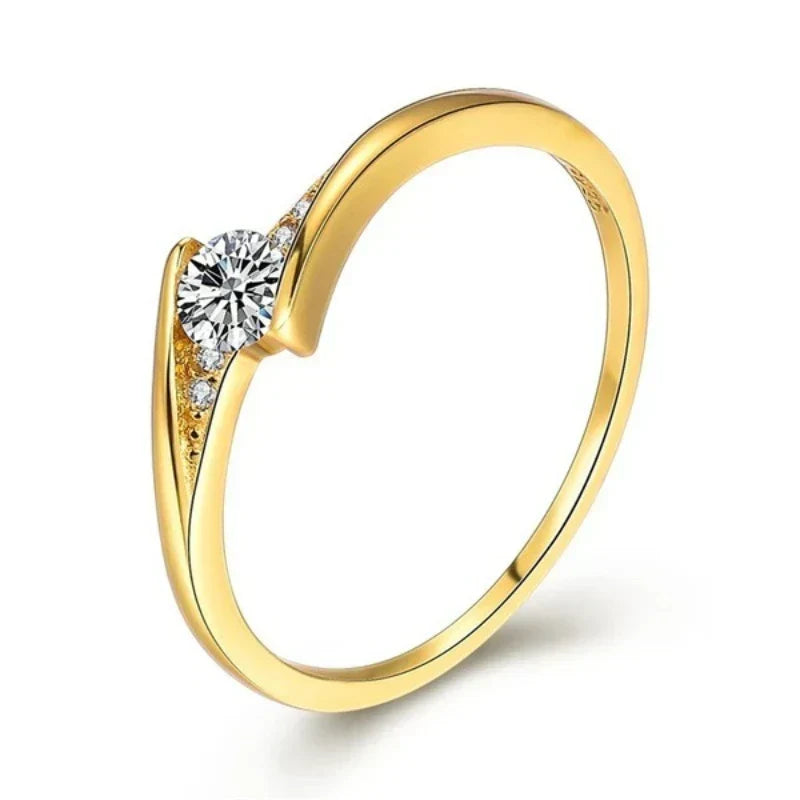 Crystal Crown Ring