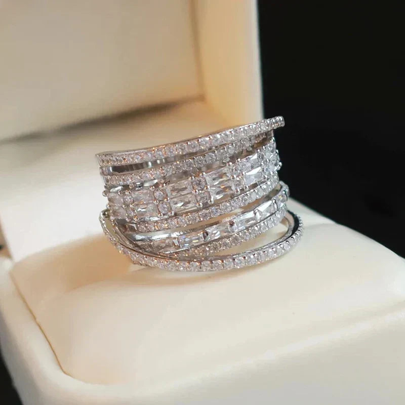 Nova Band Multilayered Zirconia Rings