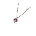 Ocean Heart Pendant Necklace