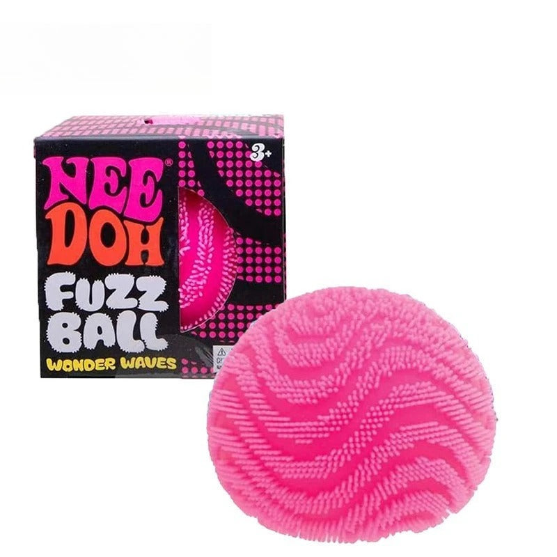 NeeDoh Nice Cube | Stress Ball Sensory Squeeze Toy Fidget Velvet | fuzzy ball | jelly fish | Texture Squishy