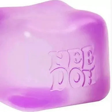 NeeDoh Nice Cube | Stress Ball Sensory Squeeze Toy Fidget Velvet | fuzzy ball | jelly fish | Texture Squishy