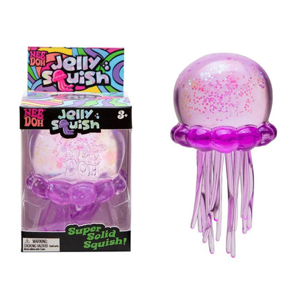 NeeDoh Nice Cube | Stress Ball Sensory Squeeze Toy Fidget Velvet | fuzzy ball | jelly fish | Texture Squishy