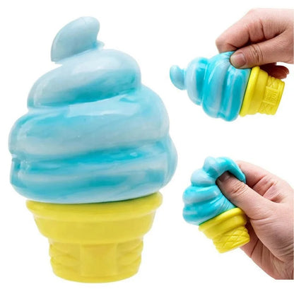 NeeDoh Nice Cube | Stress Ball Sensory Squeeze Toy Fidget Velvet | fuzzy ball | jelly fish | Texture Squishy